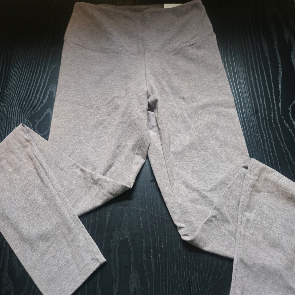PINK Victoria's Secret Heathered Light Taupe Leggings